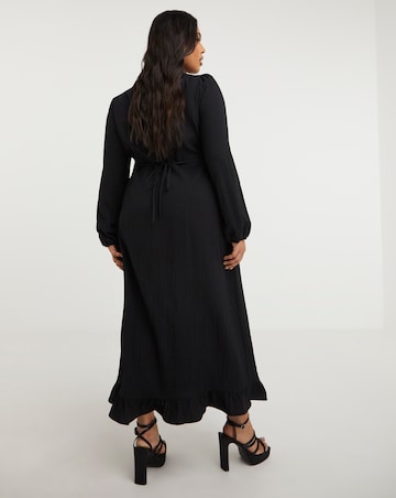 Nobody's Child Delilah V Neck Midi Dress