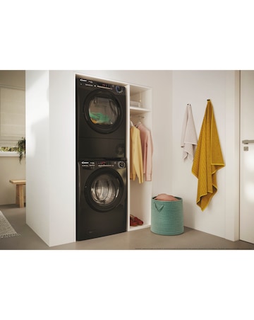 Candy Smart Pro Inverter CROE C9TBGB-80 Wifi 9Kg Condenser Tumble Dryer Black