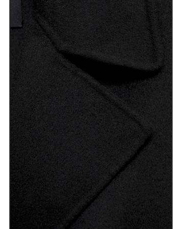 Mango Wool Coat with Tie Waist