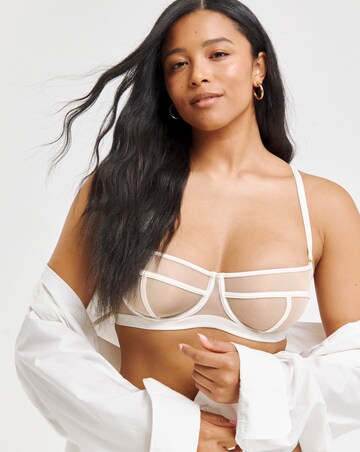 Figleaves Pimlico Non Padded Underwired Balcony Bra B-G