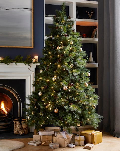 Zermatt Dual Colour Instant Light Christmas Tree