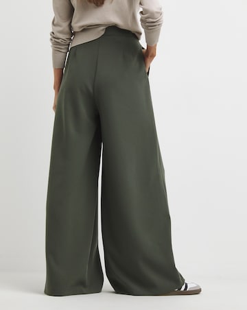 Olive Wide Leg Trousers