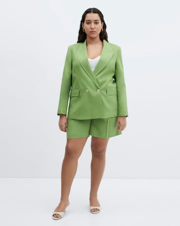 Mango Tempoli Linen Blend Blazer