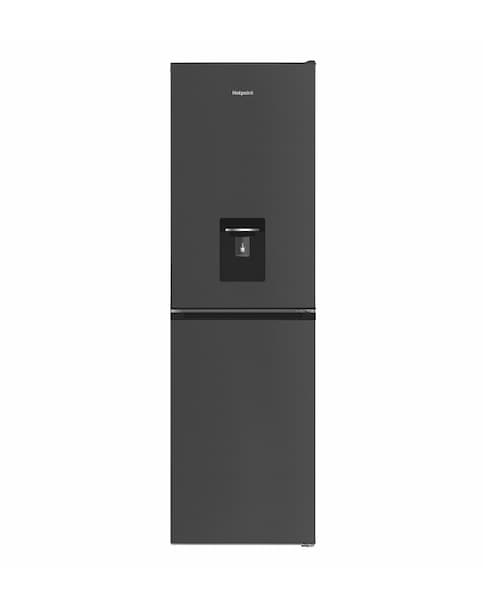 Hotpoint HPKH1261WXBR4UK 50/50 Fridge Freezer With Water Dispenser - Dark Silver