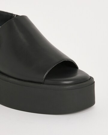 Maddie Slingback Flatform Sandals - Extra Wide Fit (EEE)