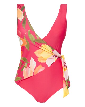 Hawaii Wrap Front Swimsuit