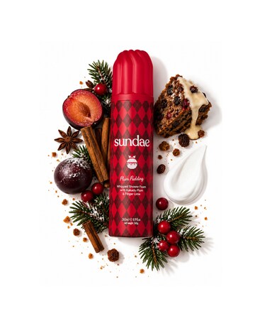 Sundae Whipped Shower Foam Plum Pudding