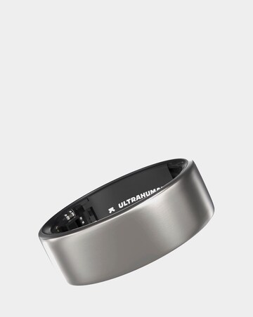 Ultrahuman Ring AIR Bluetooth Smart Ring - Raw Titanium - Size 7