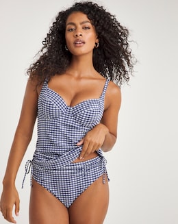 Panache Renee Balcony Wired  Adjustable Side Tankini Top