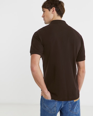 Lacoste Classic Short Sleeve Pique Polo - Brown