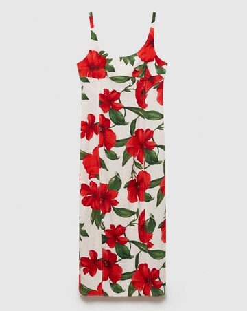Mango Dulce Floral Midi Dress