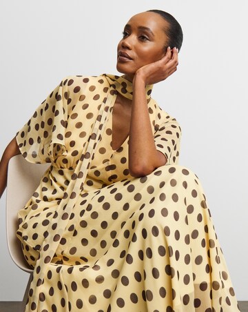 Joanna Hope Maxi Dress With Removeable Scarf