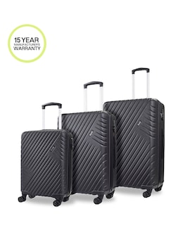 Rock Santiago 3pc Suitcase Set