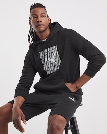 PUMA Essentials Logo Lab Fleece Hoodie