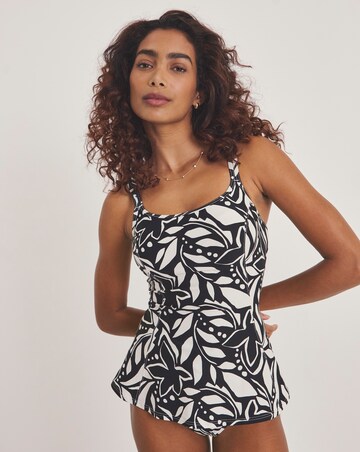 MAGISCULPT Floral Print Tankini Top