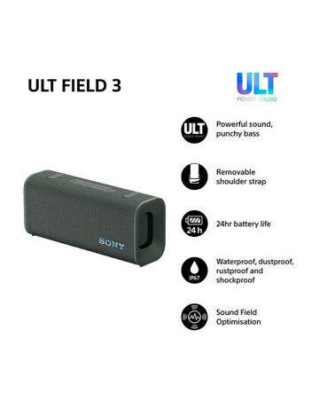 Sony ULT Field 3 Portable Wireless Speaker - Forest Grey