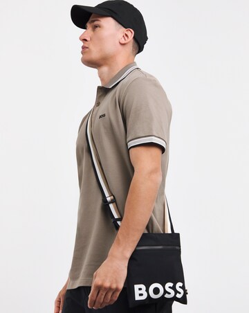 BOSS Paddy Light Khaki Short Sleeve Polo