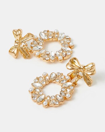 Accessorize Wreath Drop Earrings