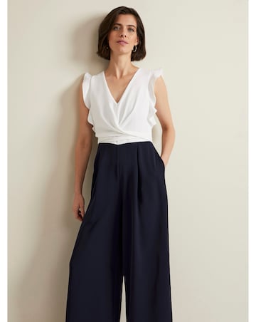 Phase Eight Ayla Corsage Colourblock Jumpsuit