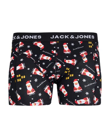 Jack & Jones Christmas Trunks 3 Pack - Multi
