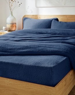 Fleece 35cm Fitted Sheet