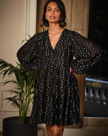 Fatface Lenny Metallic Frill