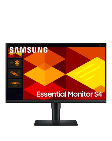 Samsung 24in Essentials S40GD 100Hz FHD Height Adjust Monitor - Black