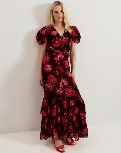 red 21st birthday dresses Royal Blue V Neck summer-2025-sale Size:UK10 US6