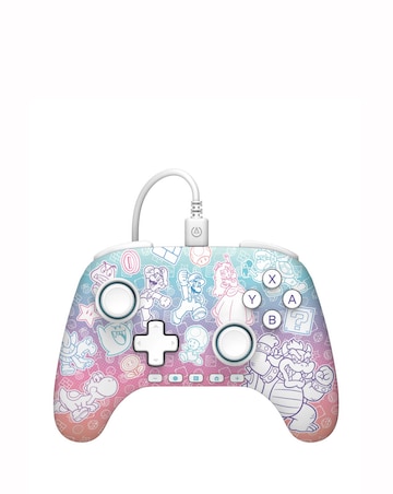 Power A Enhanced Wired Controller for Nintendo Switch 2 - Mushroom Kingdom