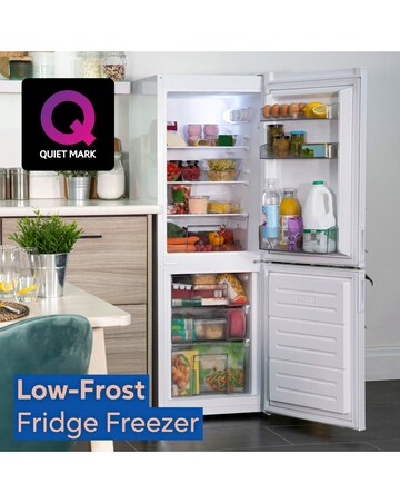 Russell Hobbs RH145FF501E1W 50cm Fridge Freezer White - 144cm Height