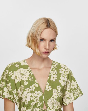 Mango Coloma Floral Maxi Dress