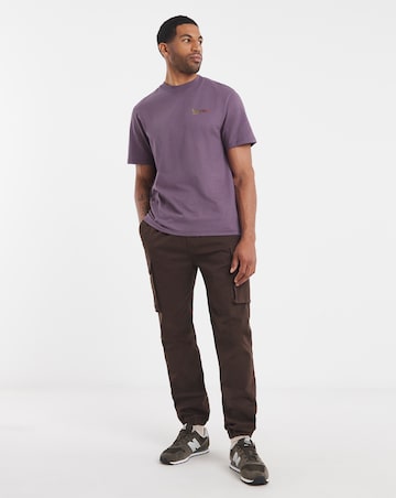 Timberland Active Gear Back Graphic T-Shirt - Purple