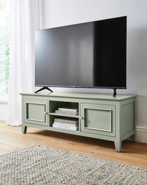 Julipa Knighton TV Unit With 2 Shelves And 2 Doors