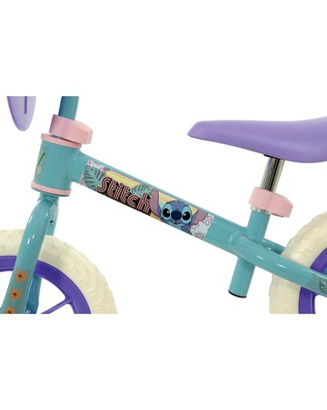 Disney Stitch 12 Inch Balance Bike with Light Up Wheels