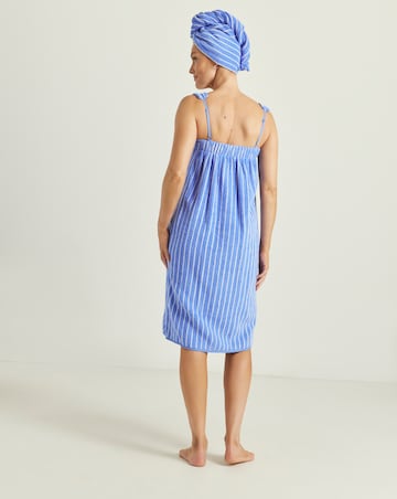 Pretty Secrets Towelling Shower Wrap And Turban