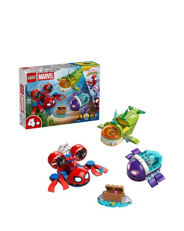 LEGO Marvel Spidey & His Amazing Friends: Underwater Vehicles 11207
