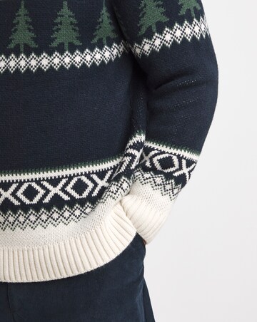 Christmas Tree Fairisle Knitted Jumper