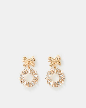 Accessorize Wreath Drop Earrings