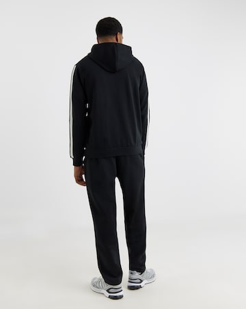 adidas 3 Stripes Fleece Hooded Tracksuit