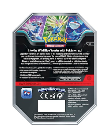 Pokemon TCG: Azure Legends Tin - Xerneas Ex