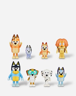 Bluey Family and Friends Figure 8-Pack