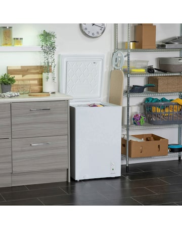 Abode A99CF0E1W Chest Freezer 99L White + Install