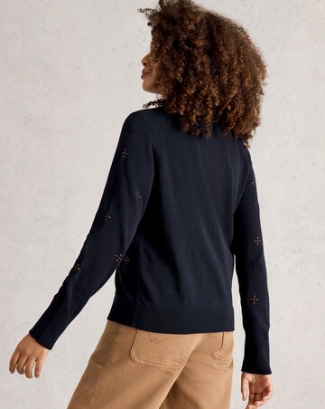 White Stuff Lulu Embroidered Cardi