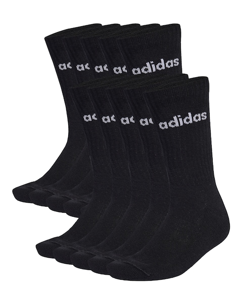 adidas Linear Crew 10 Pack Socks