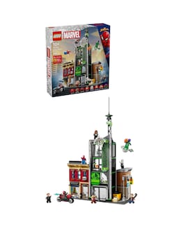 LEGO Marvel Spider-Man vs. Oscorp, Kids' Super Hero Building Kit Gift 76324