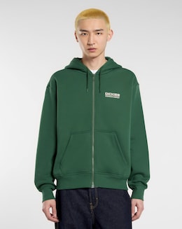 Dickies Bolivar Zip Through Hoodie - Pine