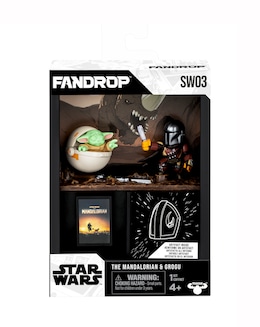 FanDrop Star Wars W1 Figure 2pk Mandalorian vs Grogu