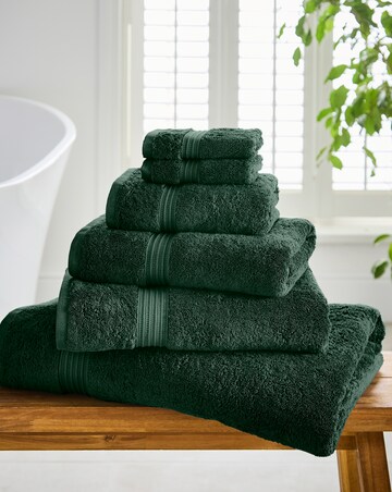 Egyptian Cotton 600GSM Towel - Forest Green