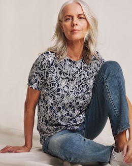 Julipa Pure Cotton 2 Way Wear Top