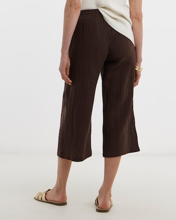 Cotton Cheesecloth Culotte